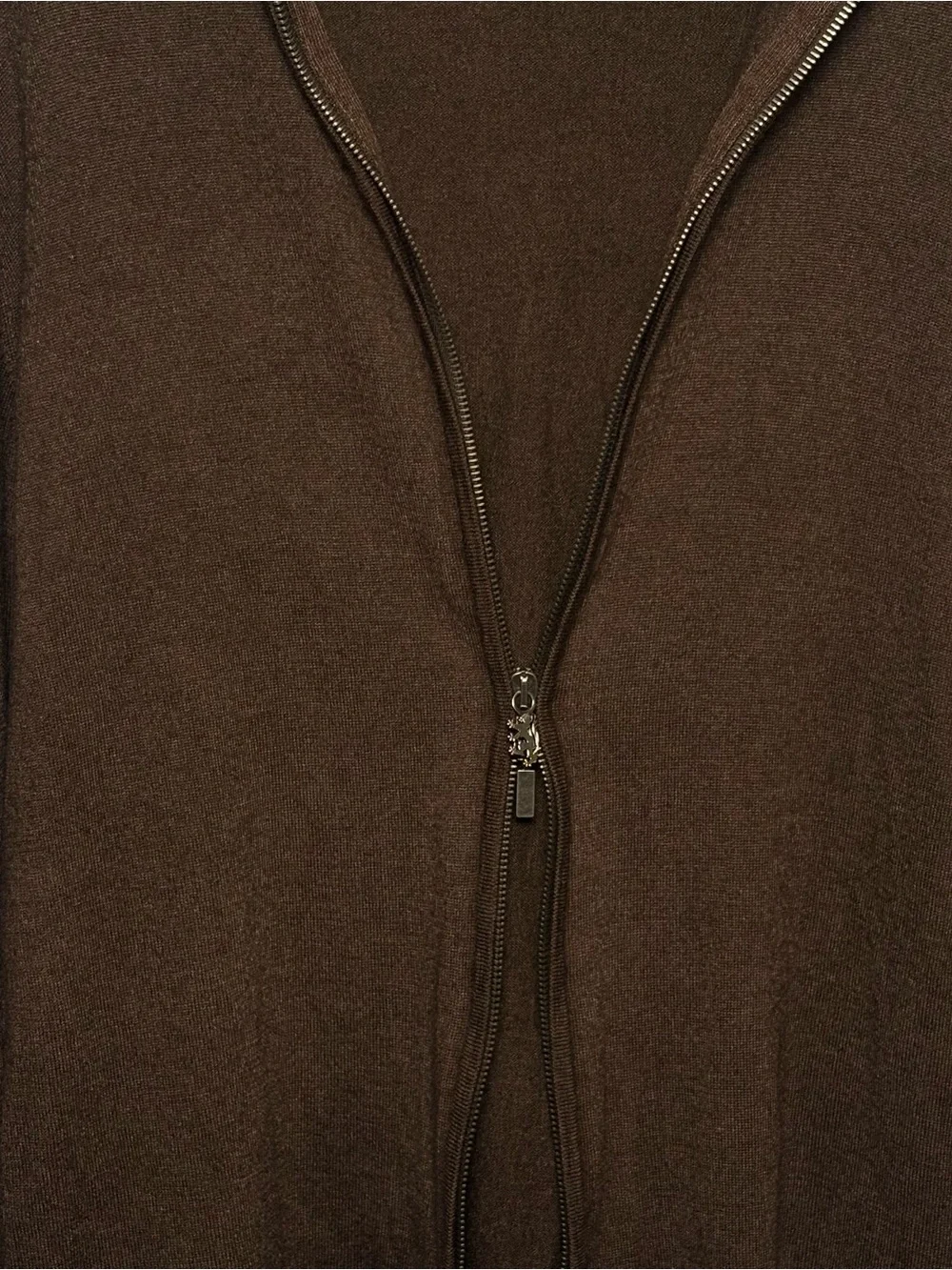 Pringle of Scotland Men's Fine Knit Zip-Up Sweater (missing tags)